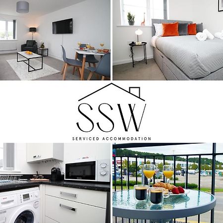 No 43 Stadium Views By Ssw - 2Br, Parking, Sleeps 4, 3Min Walk To Stadium, 10Min Drive To City Centre, Marina And Close To M4 Morriston Esterno foto