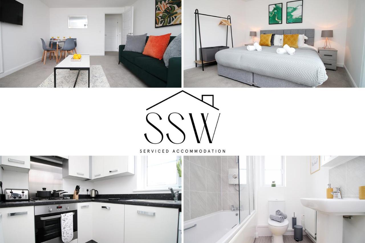 No 43 Stadium Views By Ssw - 2Br, Parking, Sleeps 4, 3Min Walk To Stadium, 10Min Drive To City Centre, Marina And Close To M4 Morriston Esterno foto