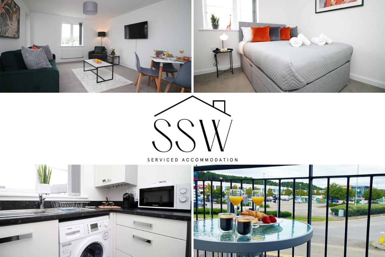 No 43 Stadium Views By Ssw - 2Br, Parking, Sleeps 4, 3Min Walk To Stadium, 10Min Drive To City Centre, Marina And Close To M4 Morriston Esterno foto